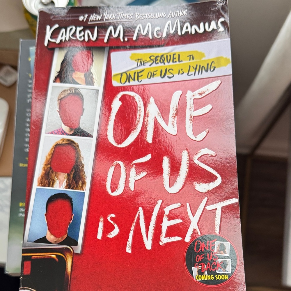 One of Us Is Next Book